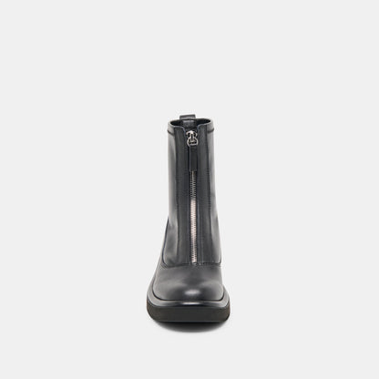 Shante Black Leather Boots Dolce Vita