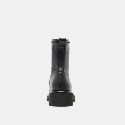 Shante Black Leather Boots Dolce Vita