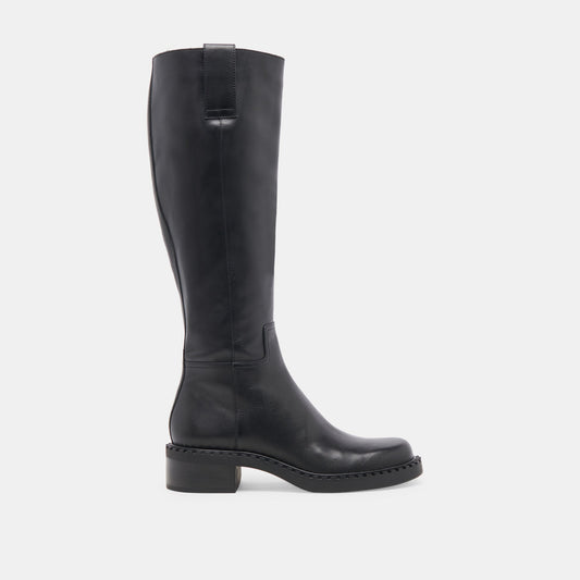 Glory H2O Waterproof Black Leather Boots Dolce Vita