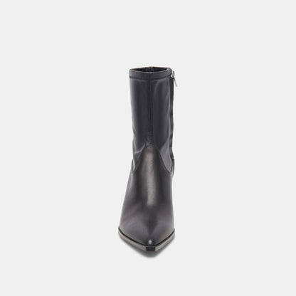 Arya Black Leather Boots Dolce Vita