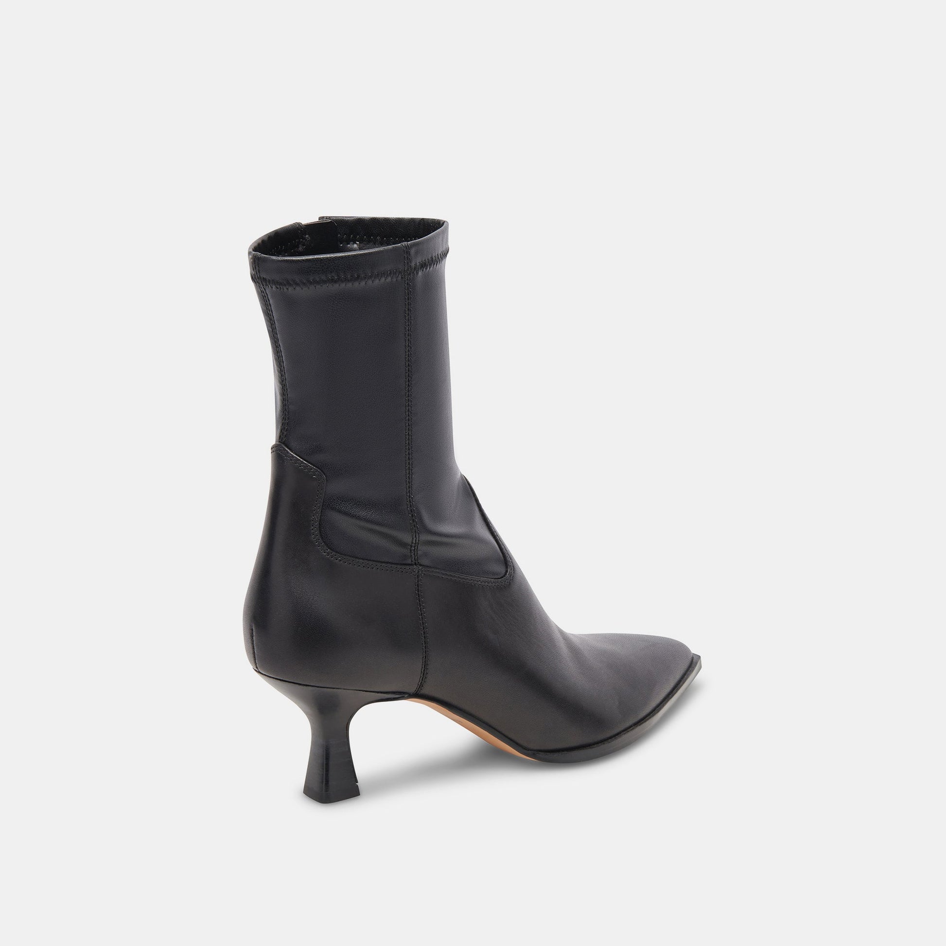 Arya Black Leather Boots Dolce Vita