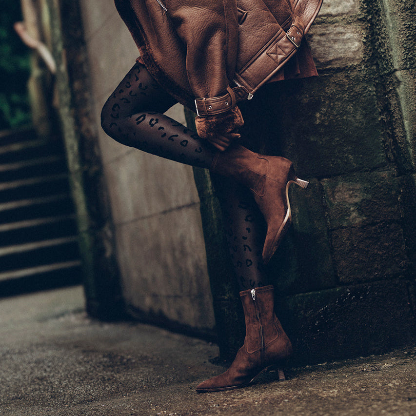 Arya Boots DK BROWN STELLA SUEDE Dolce Vita