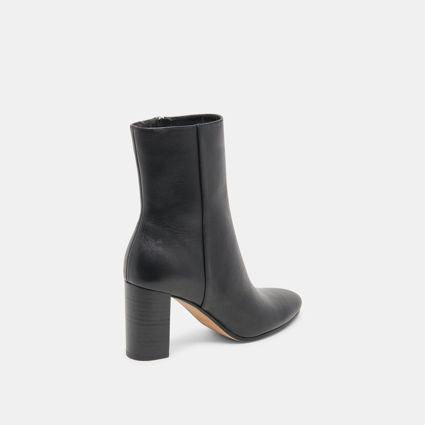 SUZY BOOTIES BLACK LEATHER Dolce Vita