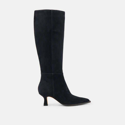 Auggie Boots ONYX SUEDE Dolce Vita