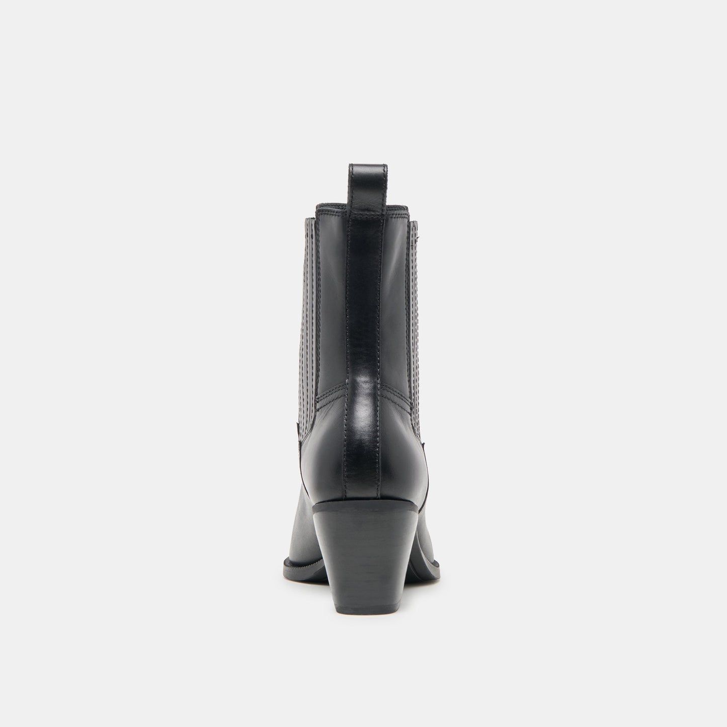 Slim Black Leather Booties Dolce Vita