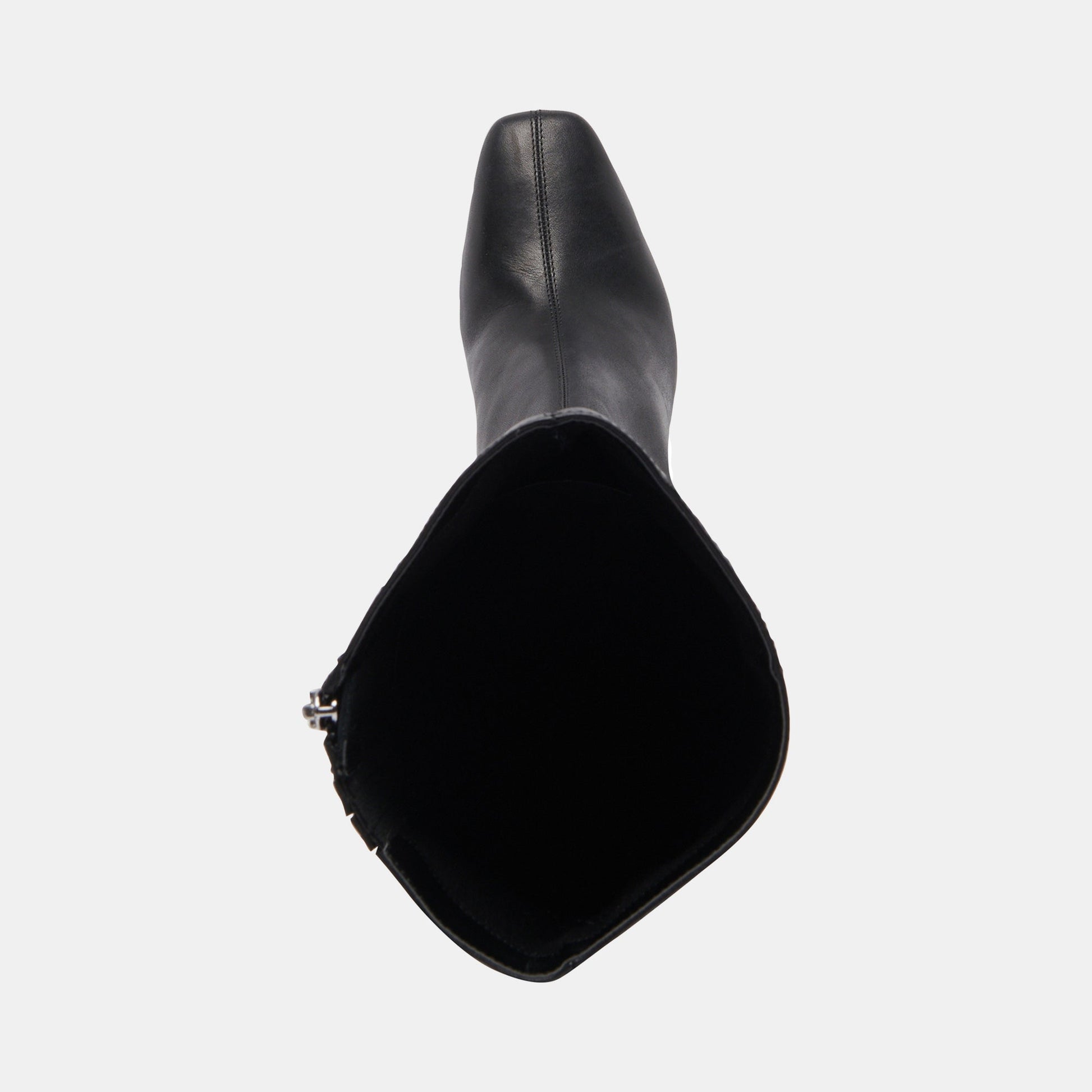 Gyra Wide Calf Black Leather Boots Dolce Vita