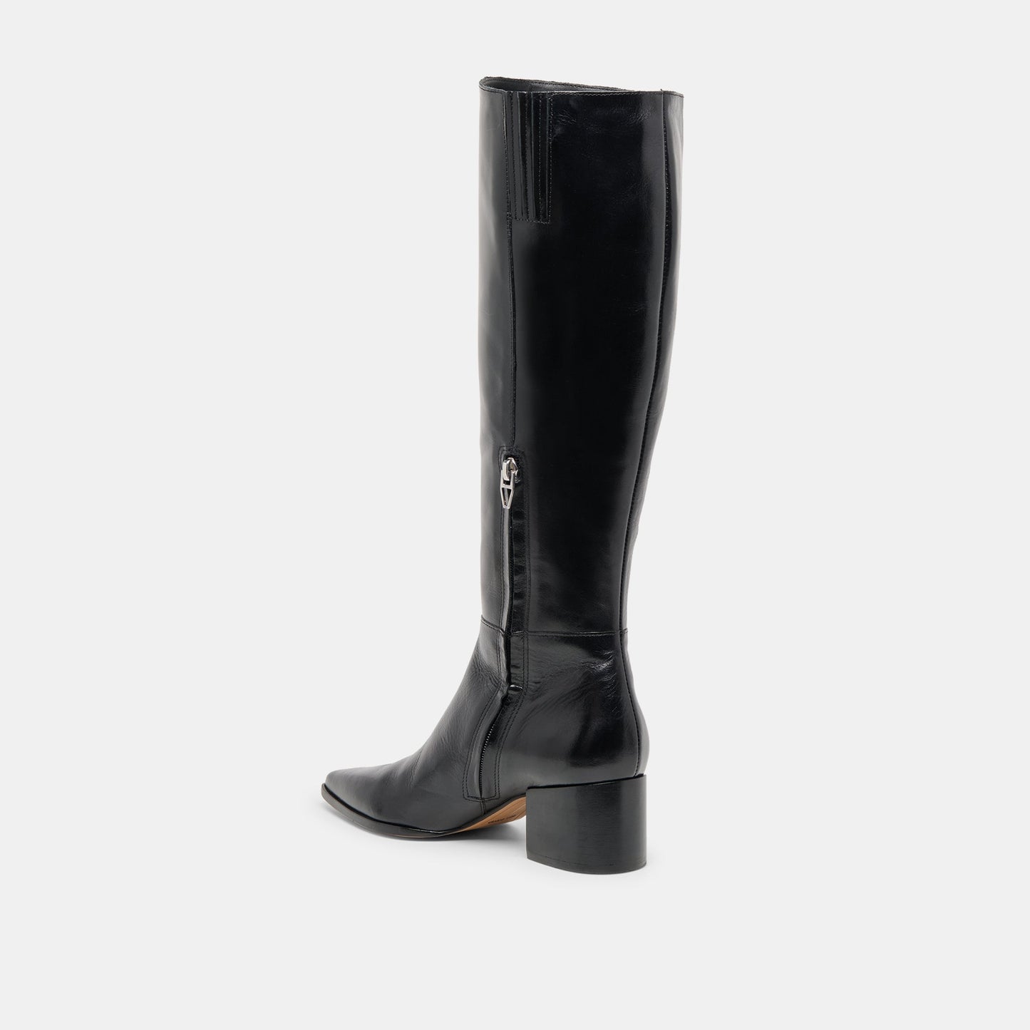 Kirson Black Leather Boots Dolce Vita