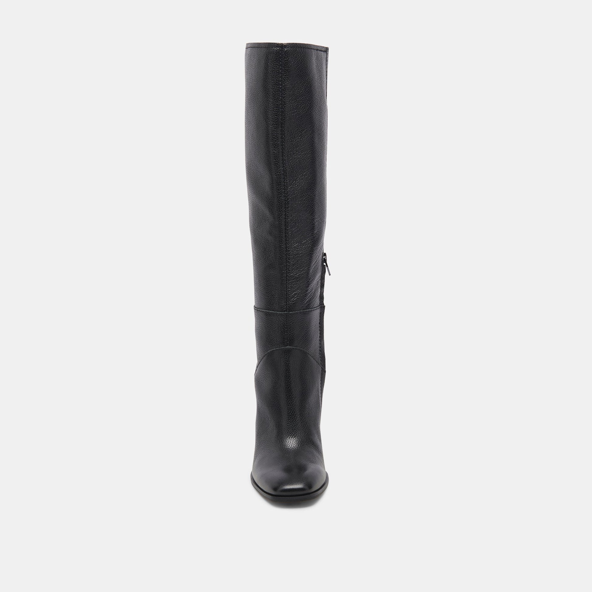 Fynn Boots Onyx Leather Dolce Vita
