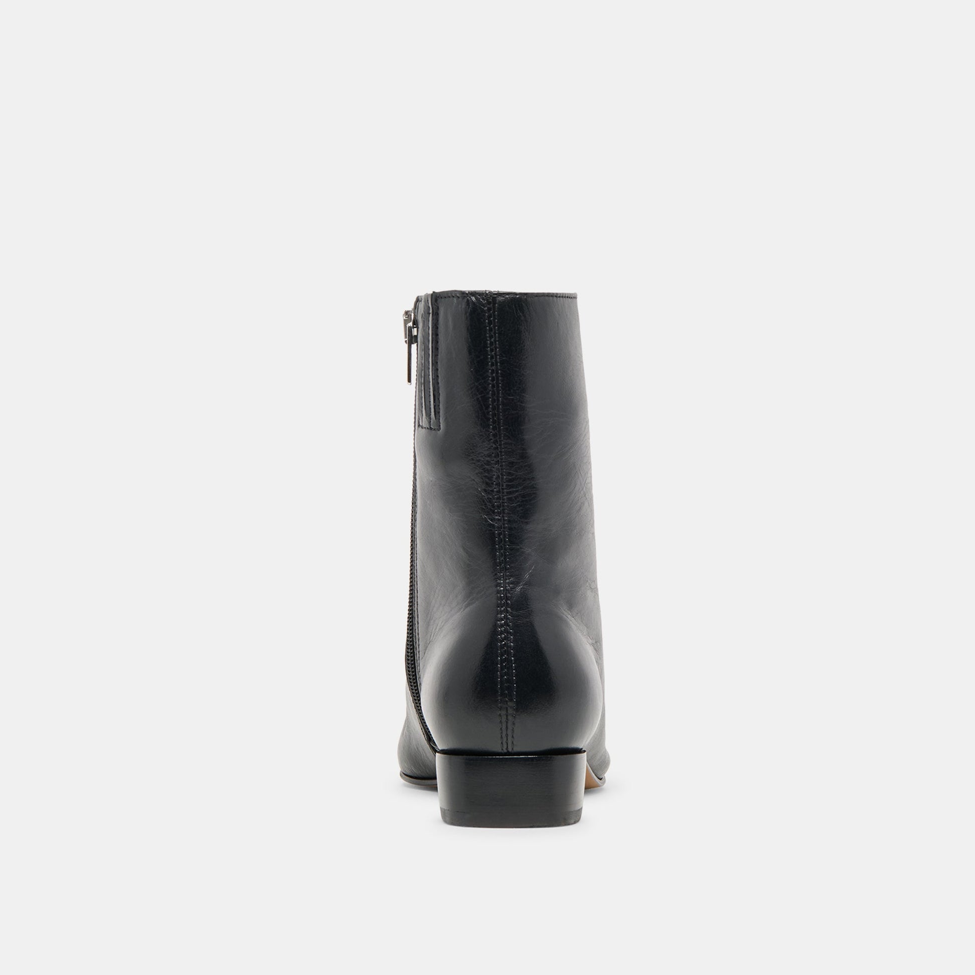 Tarine Black Leather Booties Dolce Vita