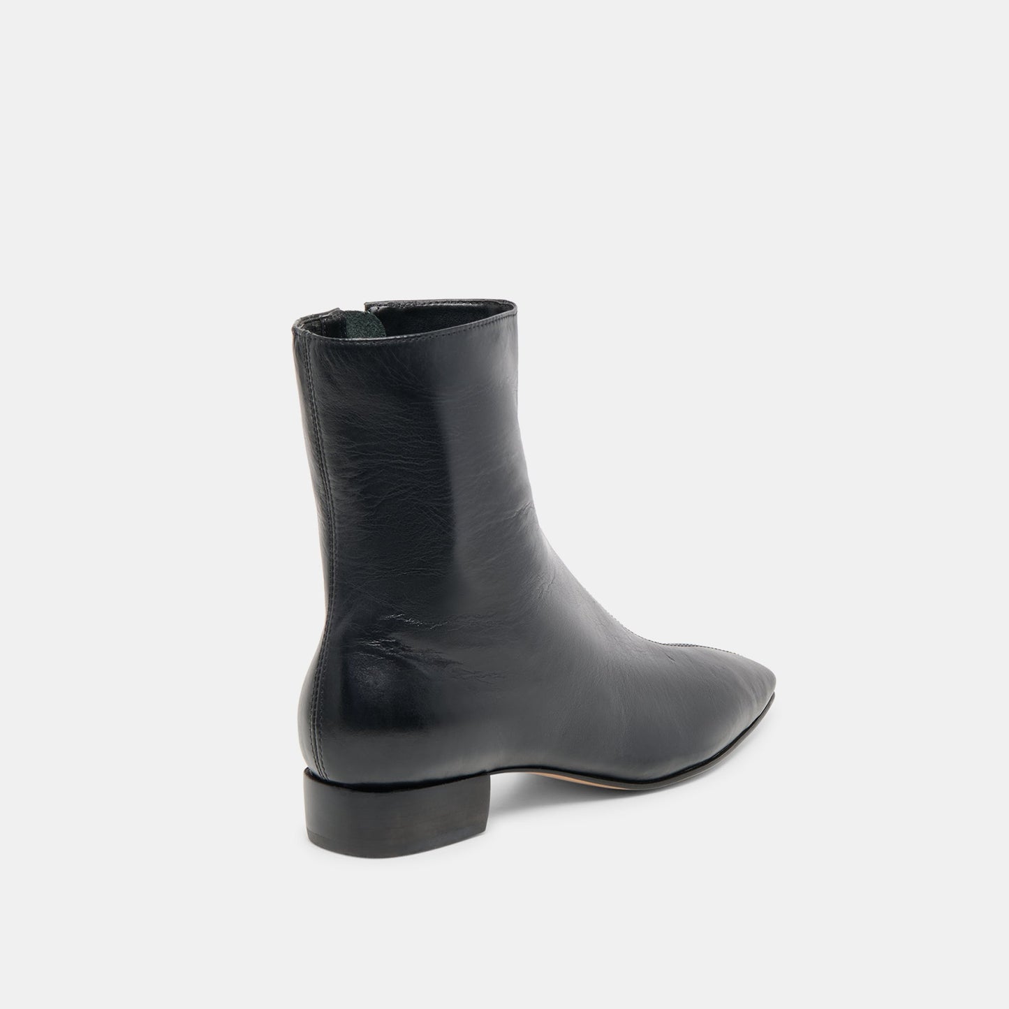 Tarine Black Leather Booties Dolce Vita