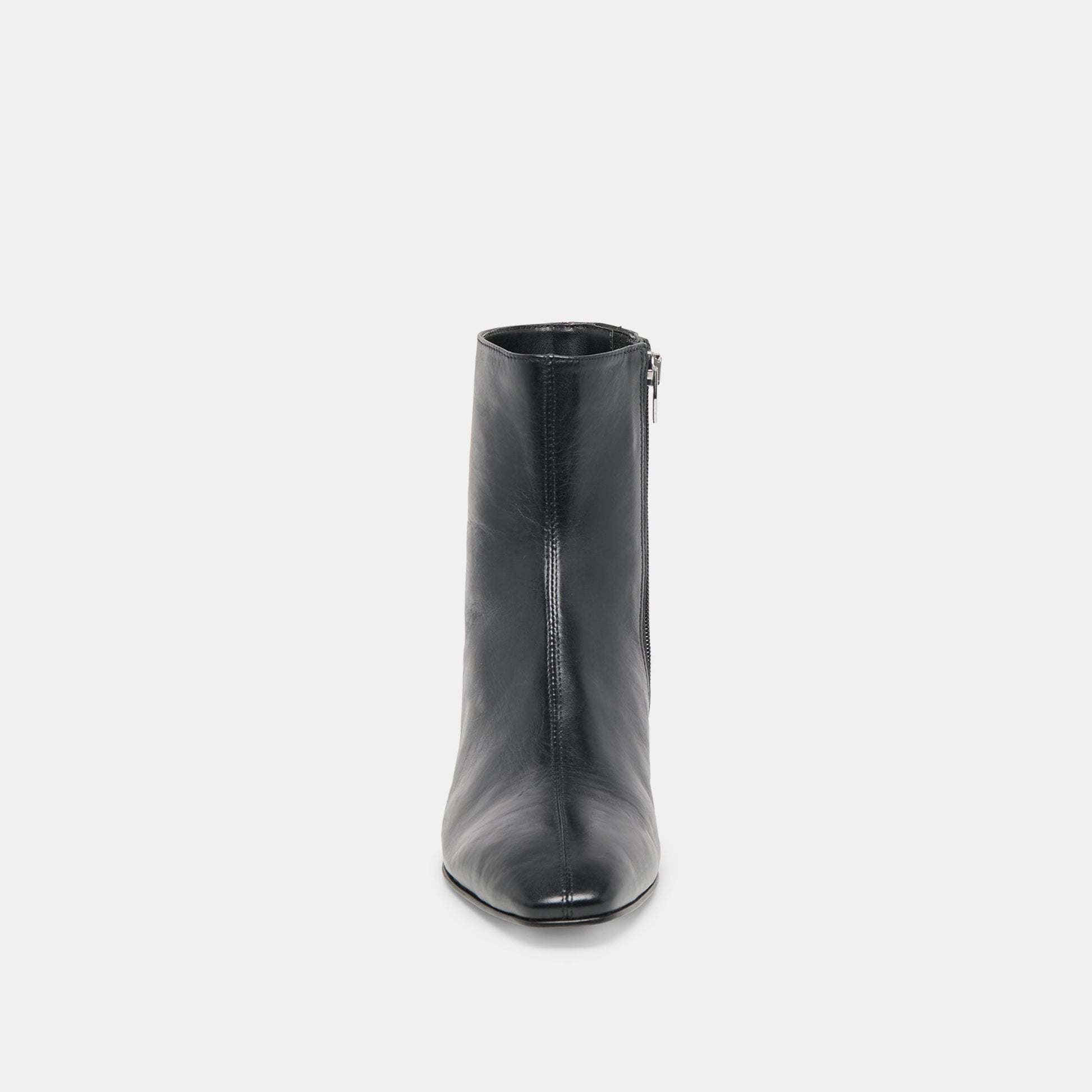 Tarine Black Leather Booties Dolce Vita