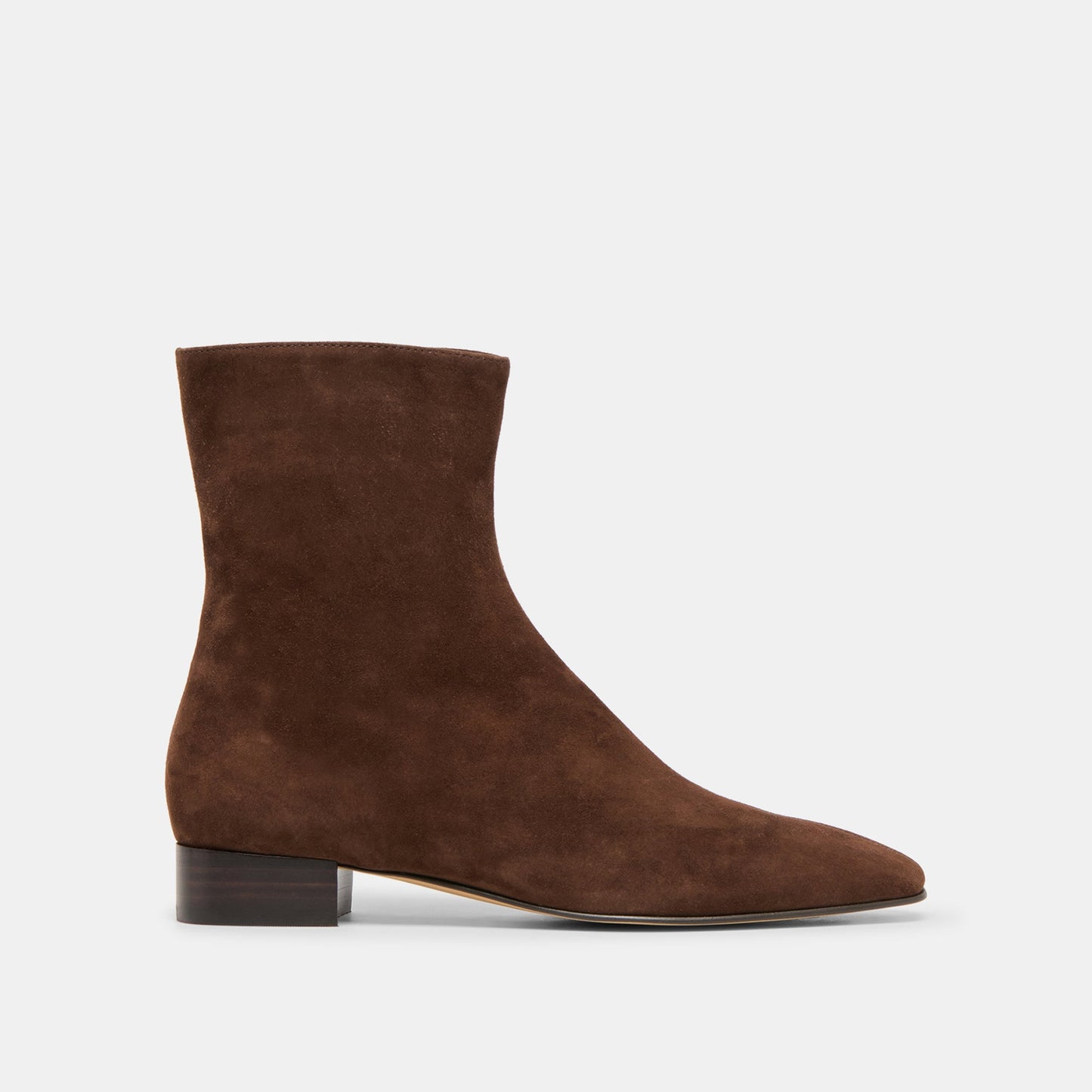 Tarine Dk Brown Nubuck Booties Dolce Vita