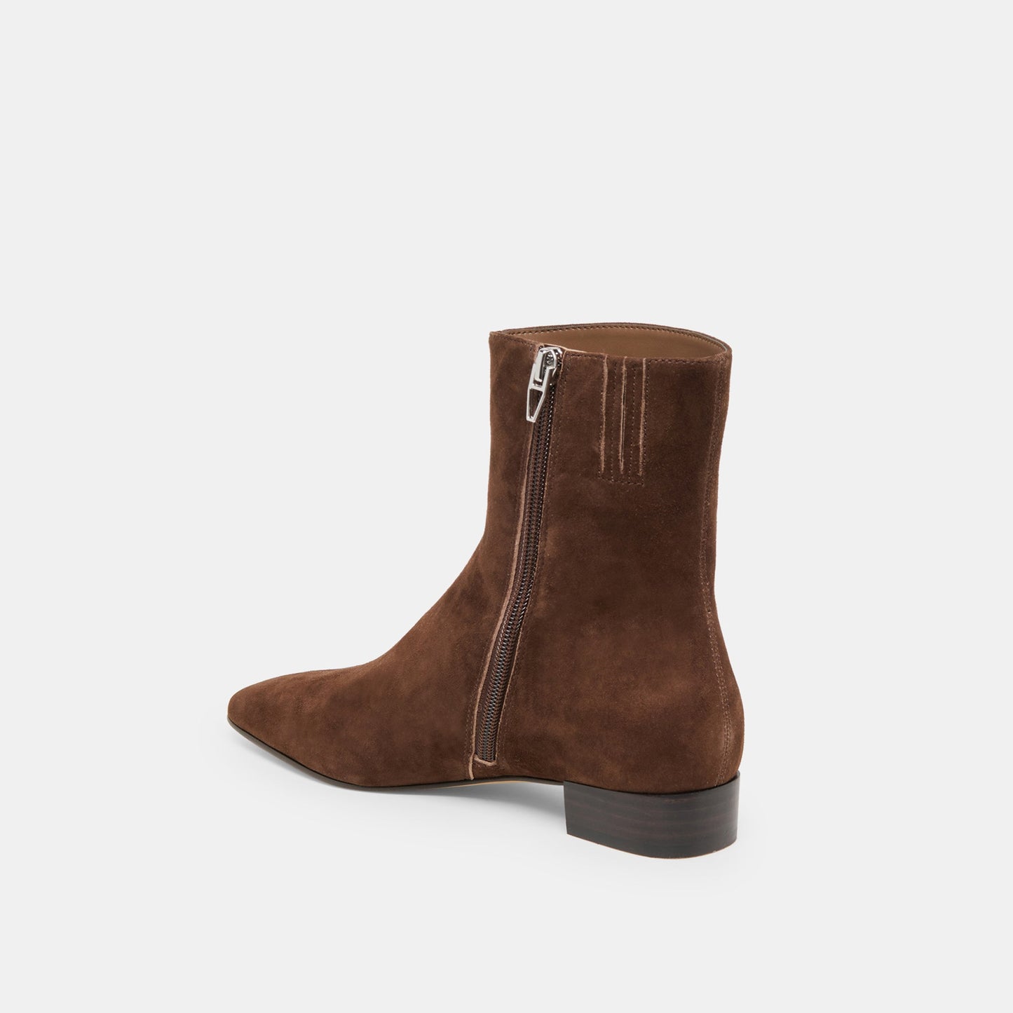 Tarine Dk Brown Nubuck Booties Dolce Vita