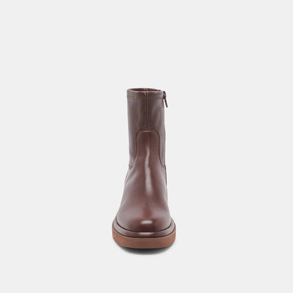 Simaya H2O Waterproof Mahogany Leather Boots Dolce Vita
