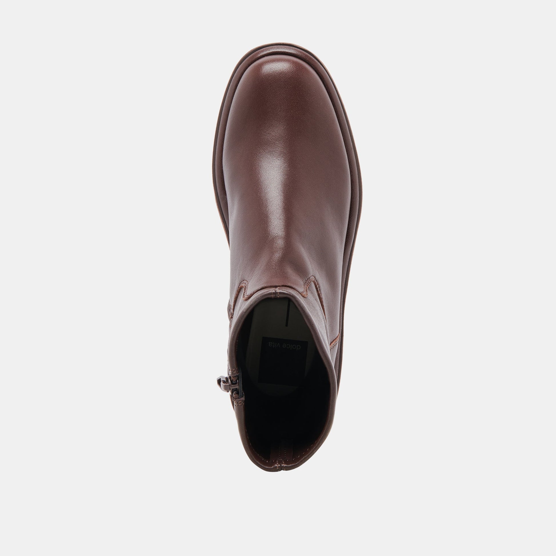 Simaya H2O Waterproof Mahogany Leather Boots Dolce Vita