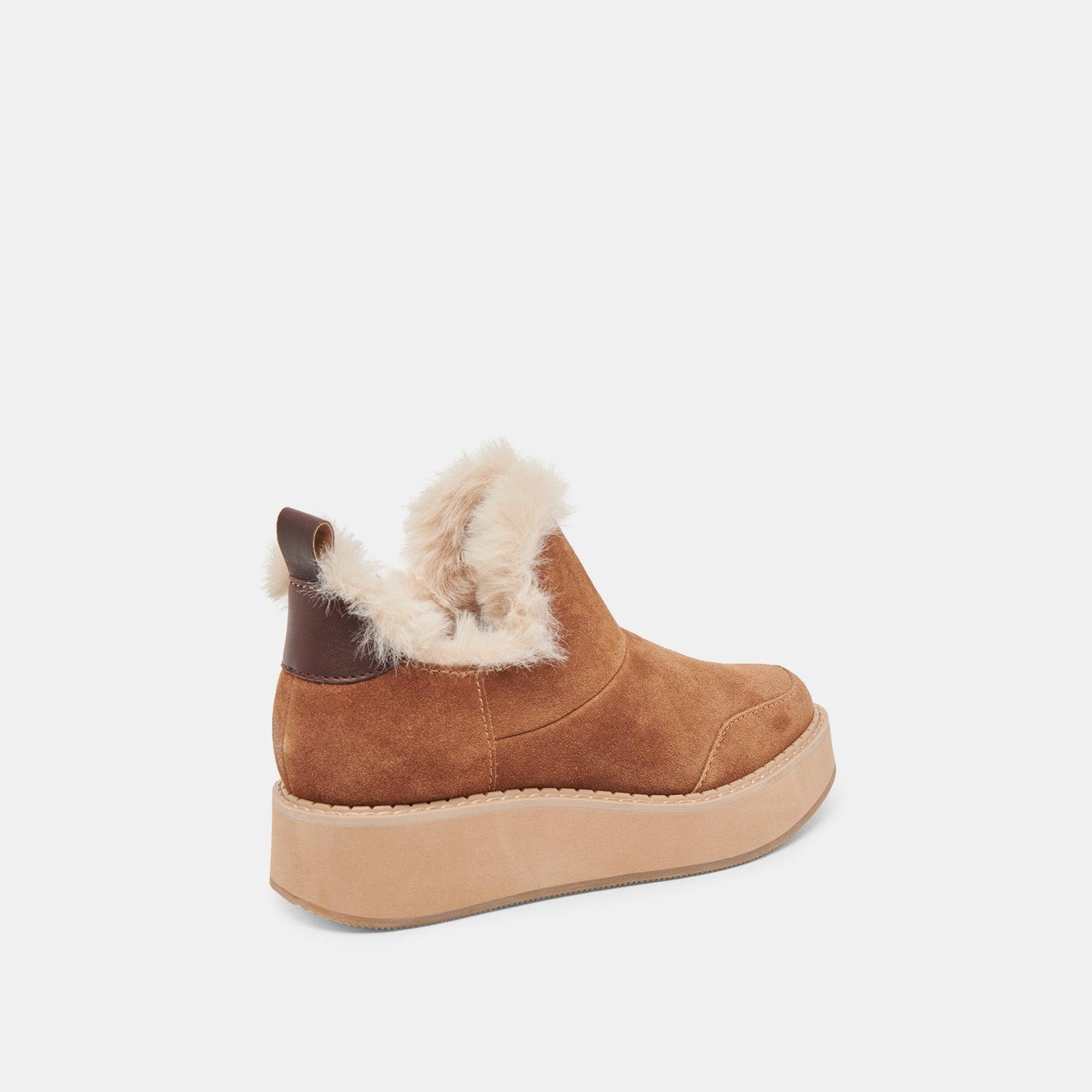 ARDY PLUSH H2O BOOTIES PECAN SUEDE Dolce Vita