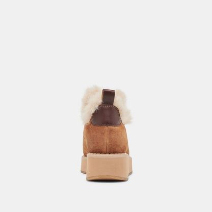 ARDY PLUSH H2O BOOTIES PECAN SUEDE Dolce Vita