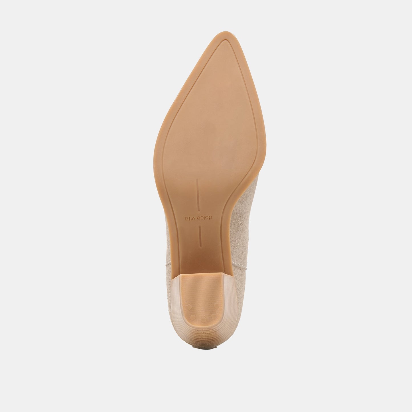 Slim Taupe Suede Booties Dolce Vita