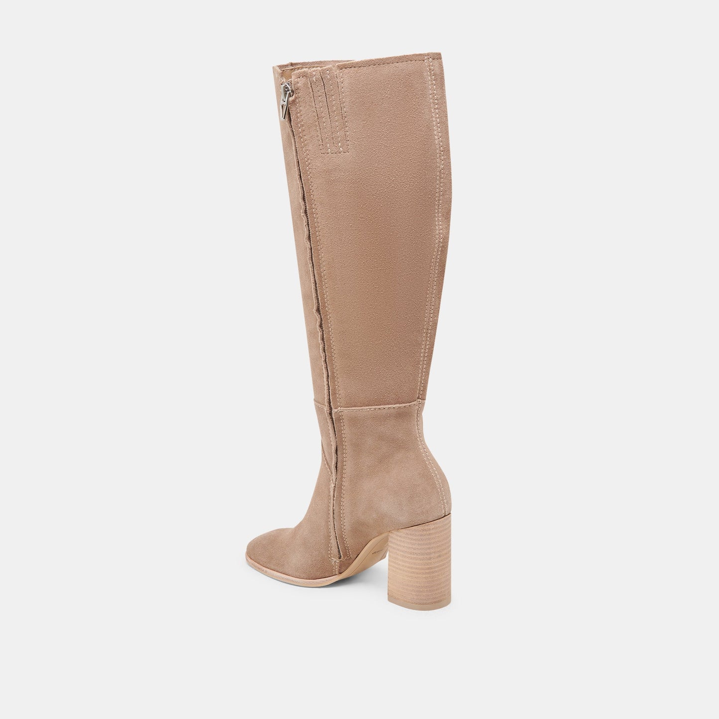 FYNN Wide Calf Boots Truffle Suede Dolce Vita