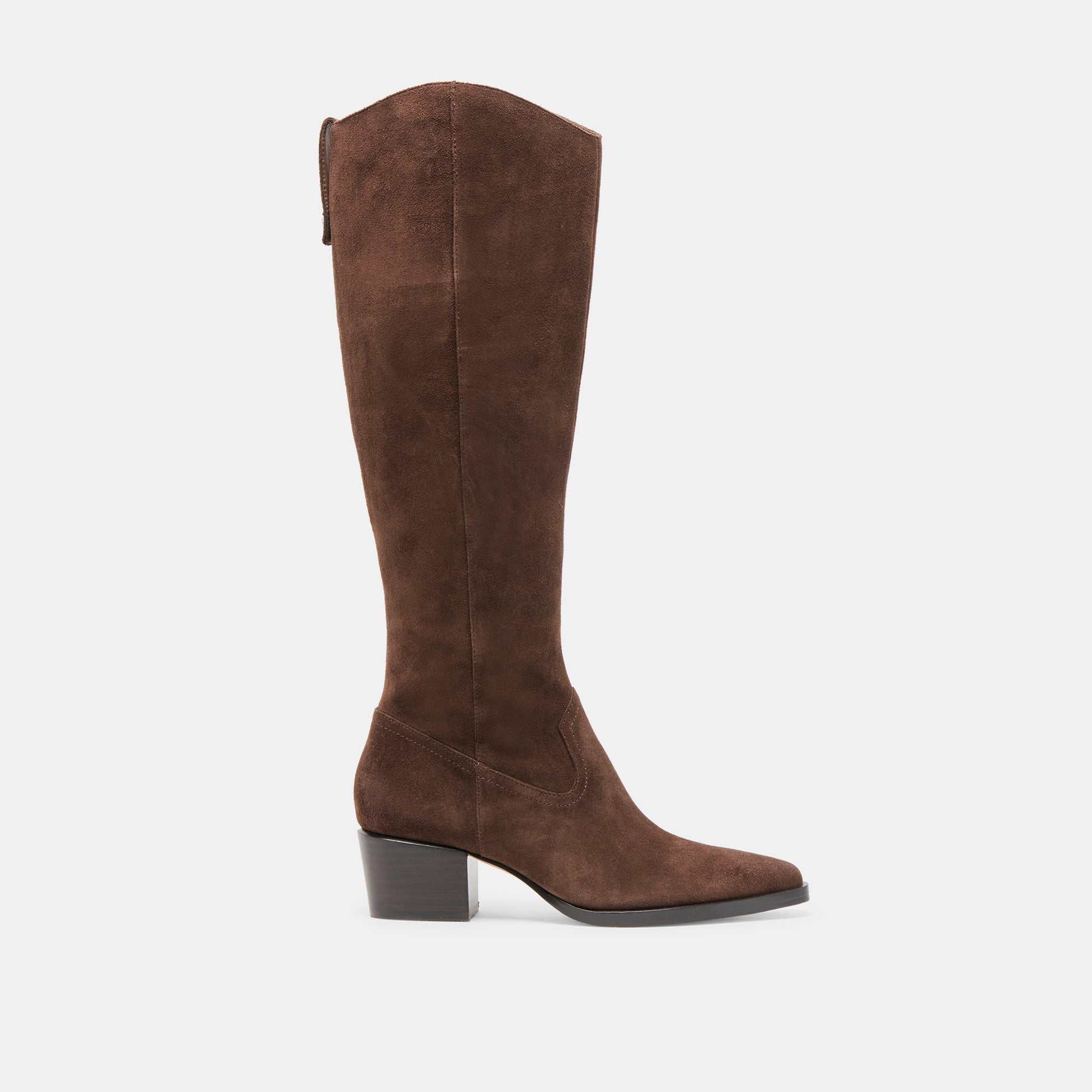 Virona H2O Waterproof Dk Brown Suede Boots Dolce Vita