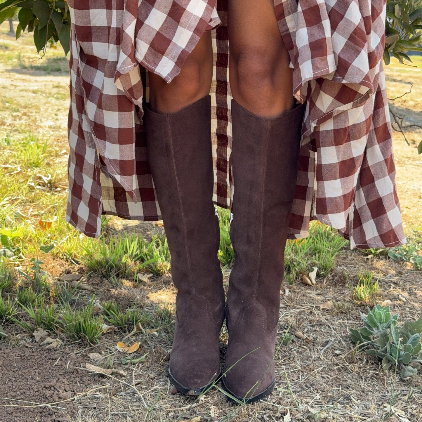 Virona H2O Waterproof Dk Brown Suede Boots Dolce Vita
