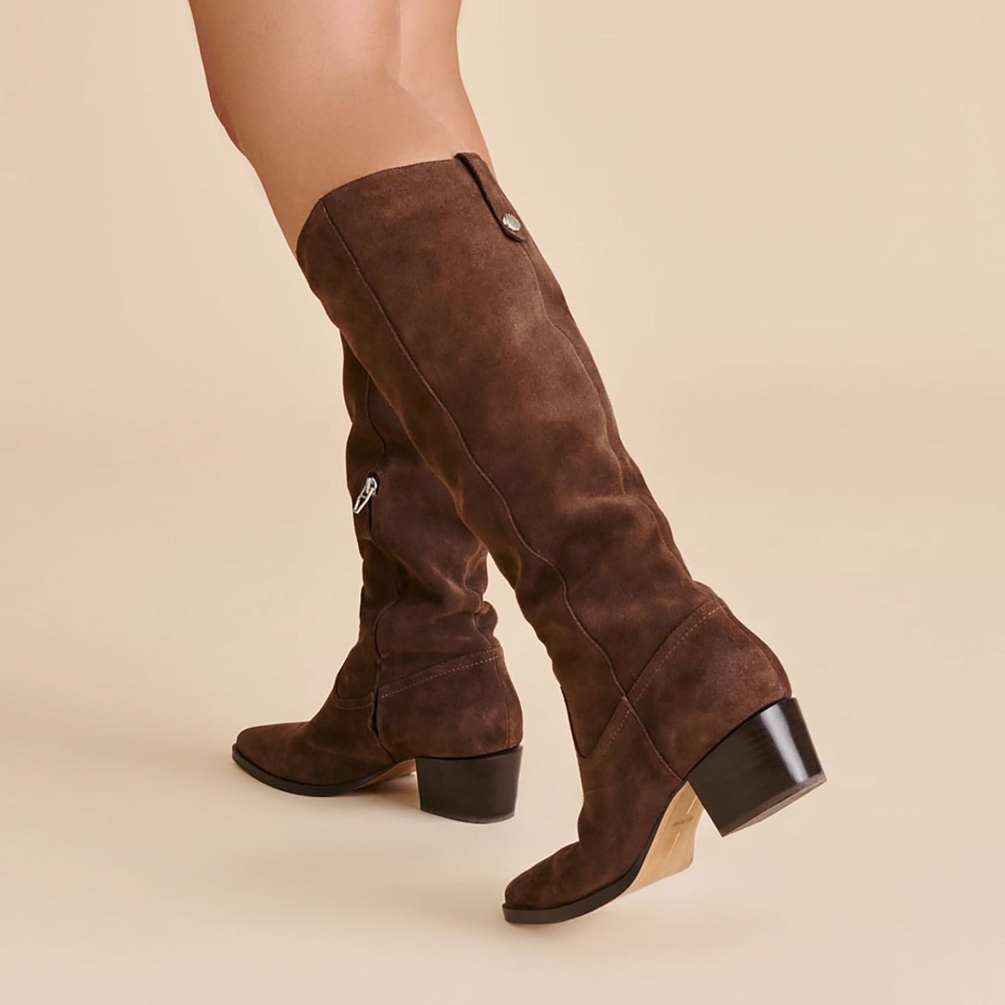 Virona H2O Waterproof Dk Brown Suede Boots Dolce Vita