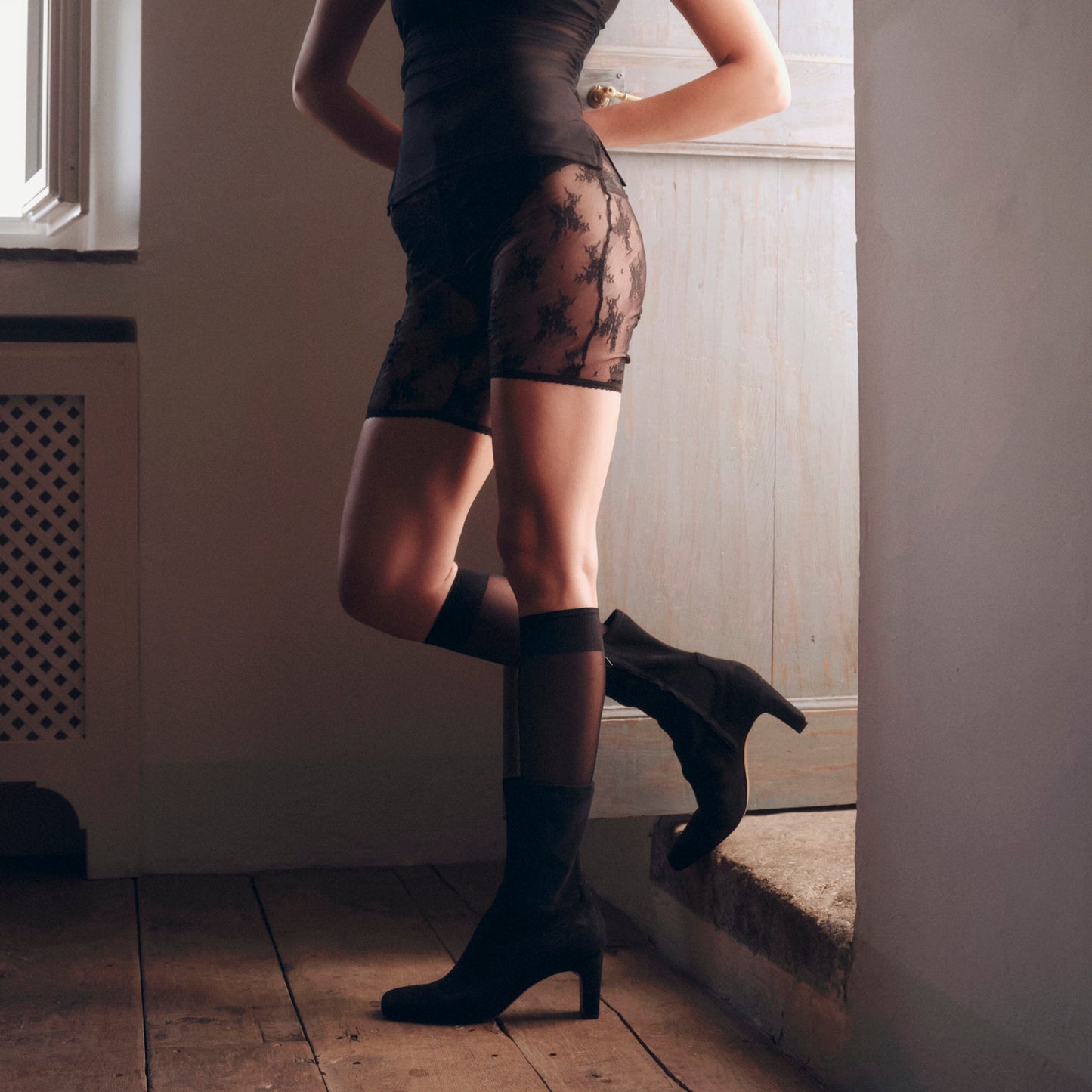 Roan Onyx Stella Suede Boots Dolce Vita