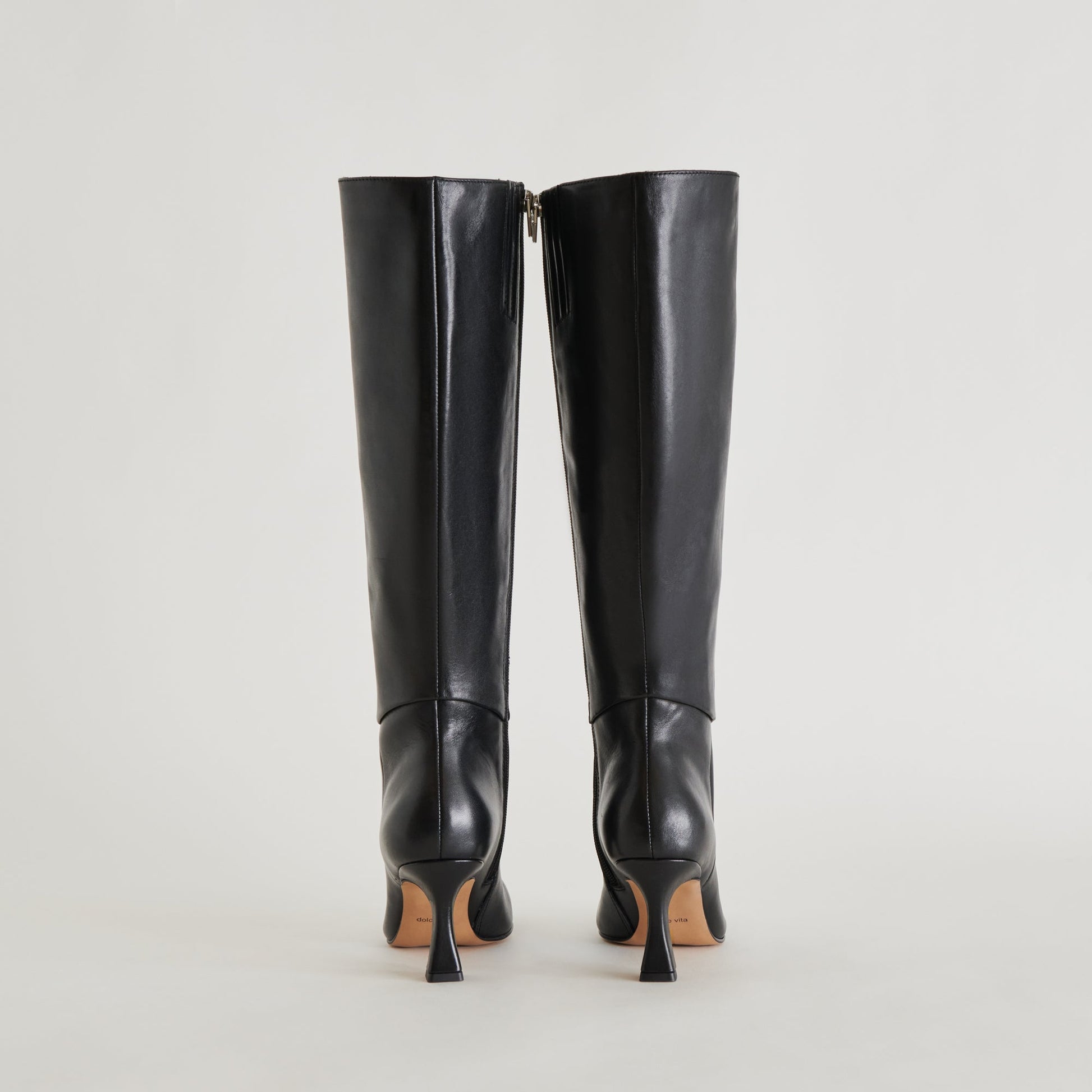 Gyra Extra Wide Calf Black Boots Dolce Vita