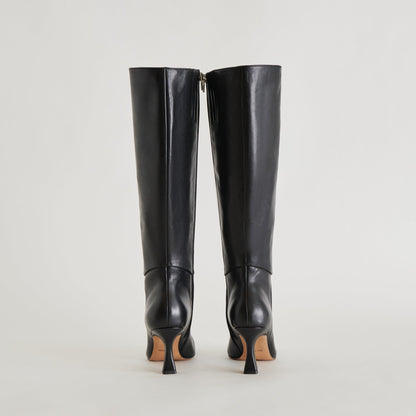 Gyra Extra Wide Calf Black Boots Dolce Vita