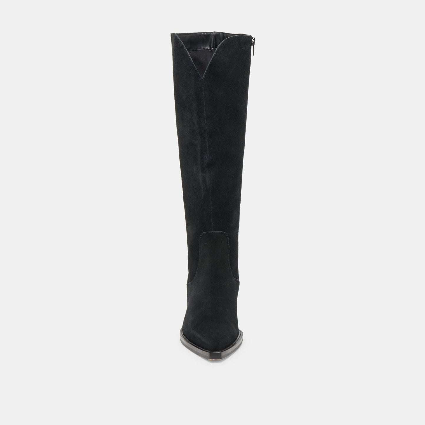 Raj Extra Wide Calf Onyx Suede Boots Dolce Vita