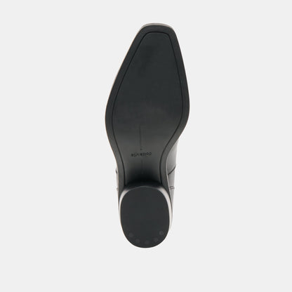 Faint H2O Waterproof Black Leather Booties Dolce Vita