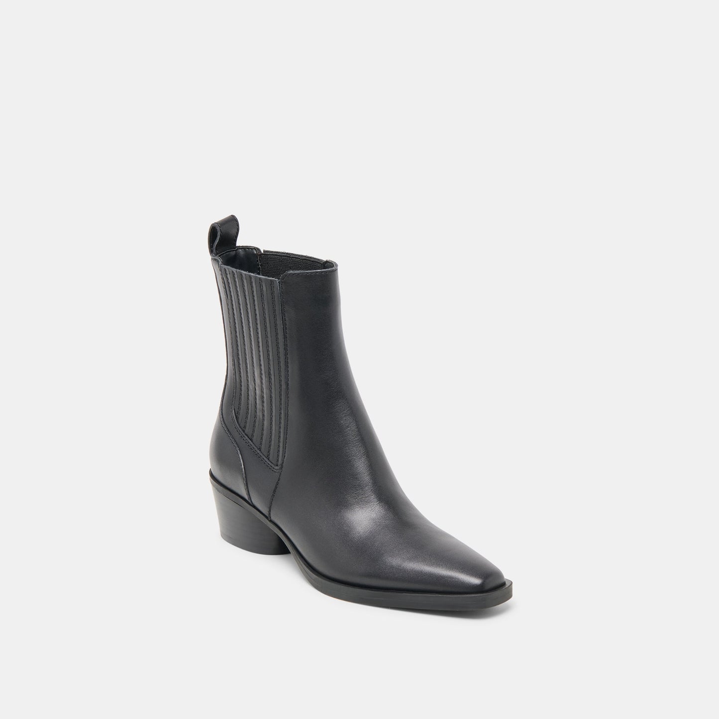 Faint H2O Waterproof Black Leather Booties Dolce Vita