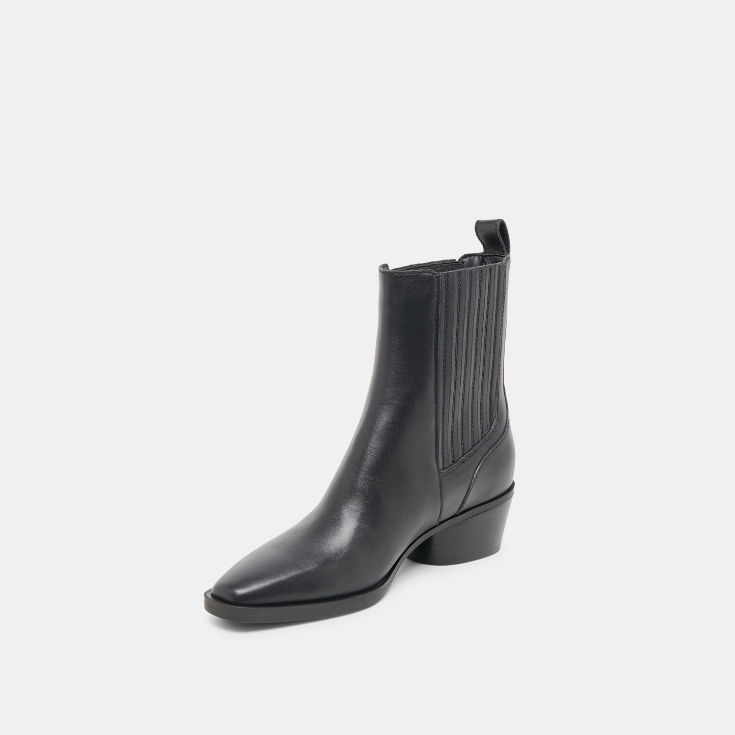 Faint H2O Waterproof Black Leather Booties Dolce Vita