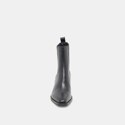 Faint H2O Waterproof Black Leather Booties Dolce Vita