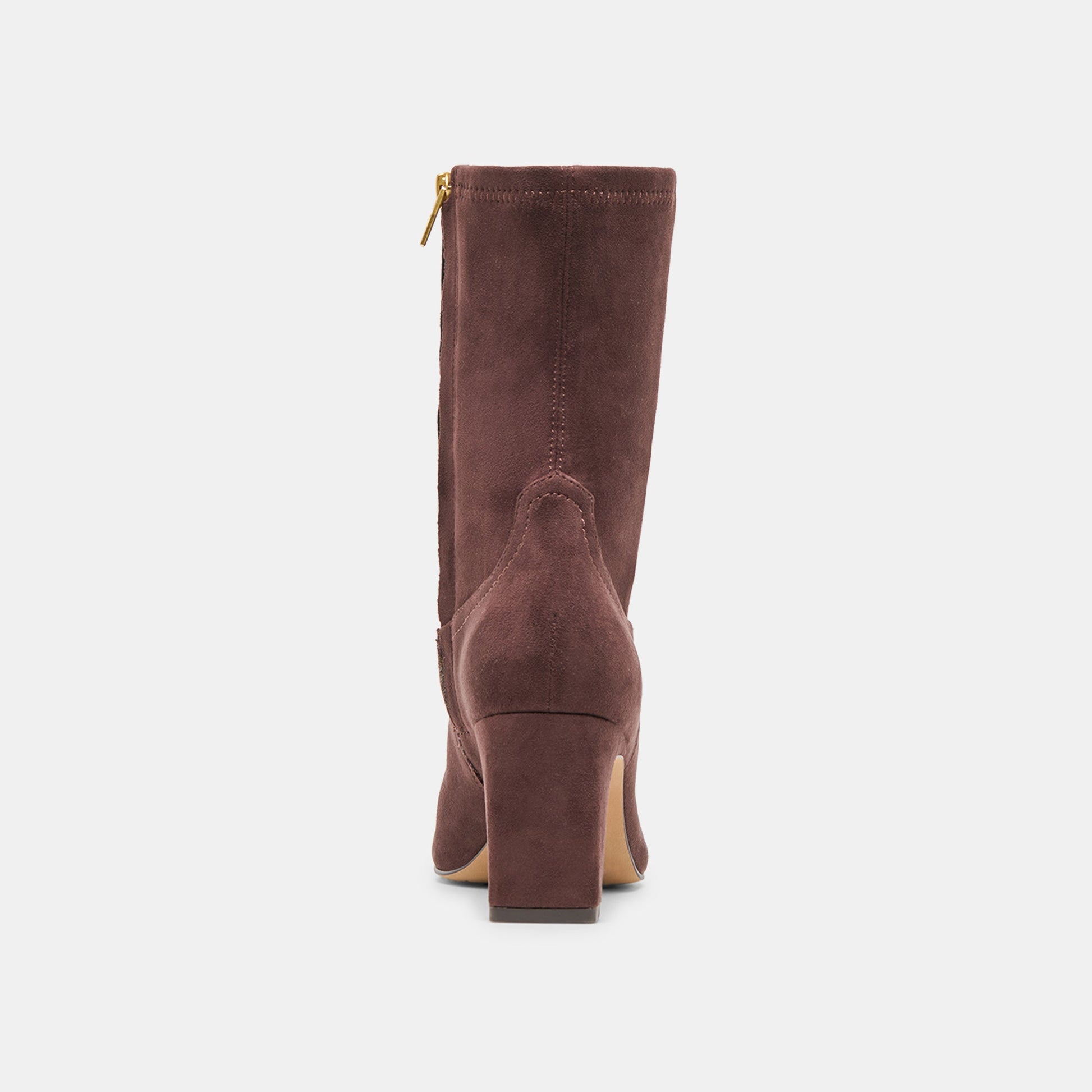 Roan Mahogany Stella Suede Boots Dolce Vita