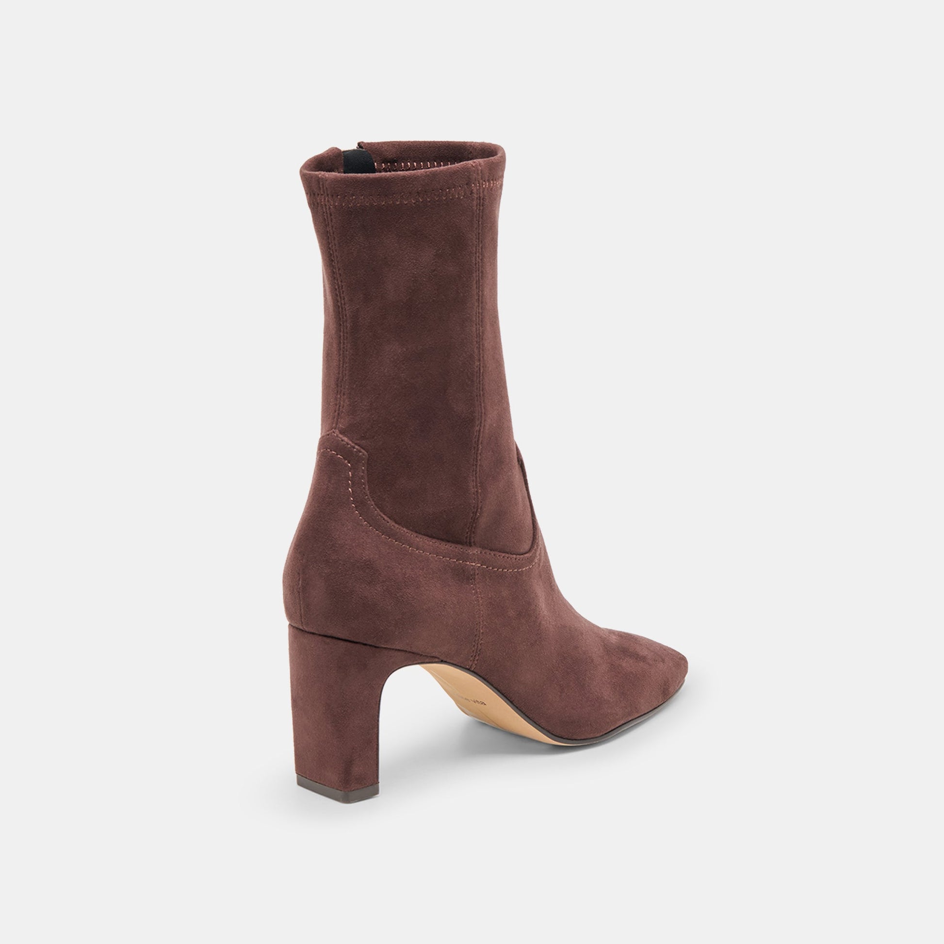Roan Mahogany Stella Suede Boots Dolce Vita