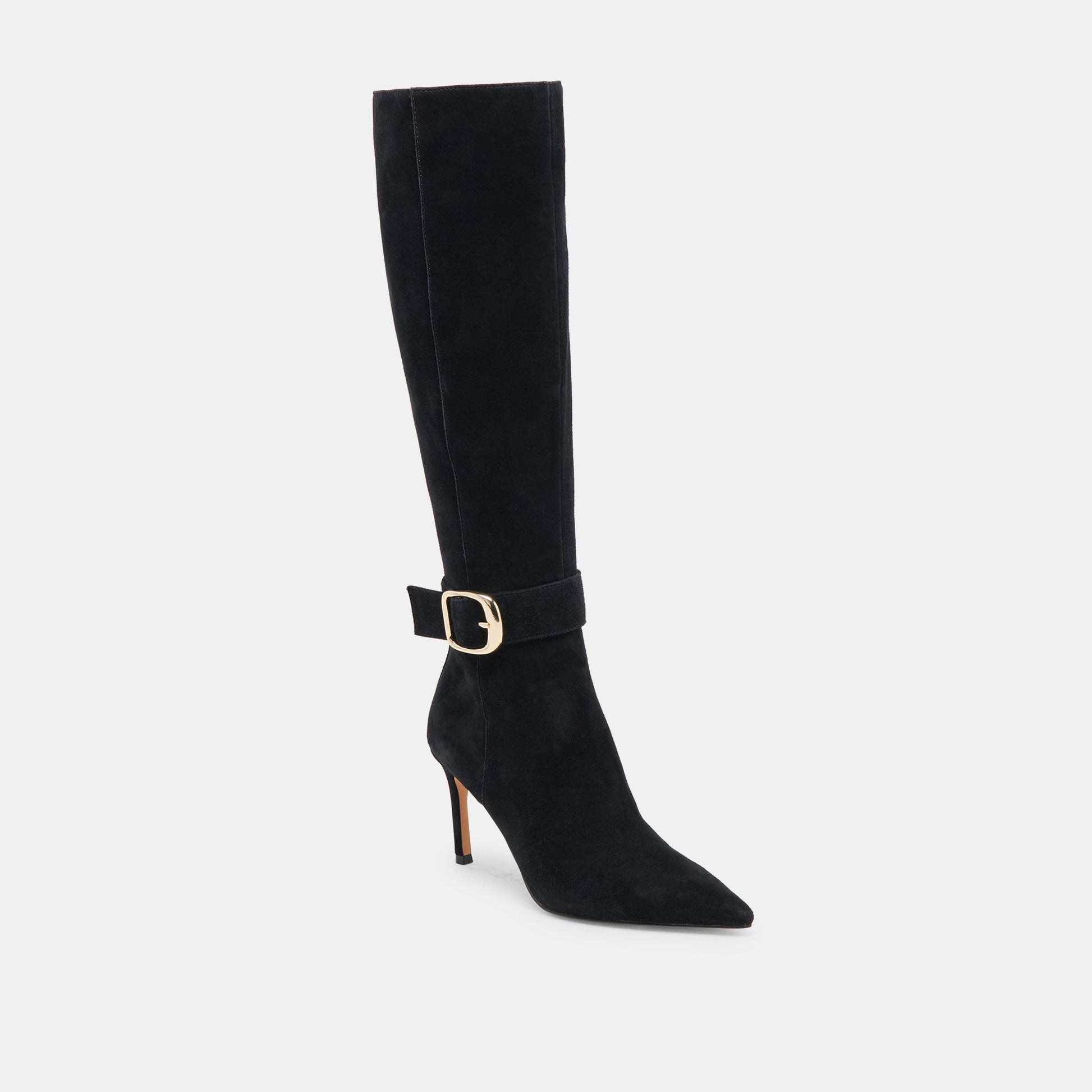 KINZY BOOTS ONYX SUEDE Dolce Vita