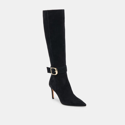 KINZY BOOTS ONYX SUEDE Dolce Vita