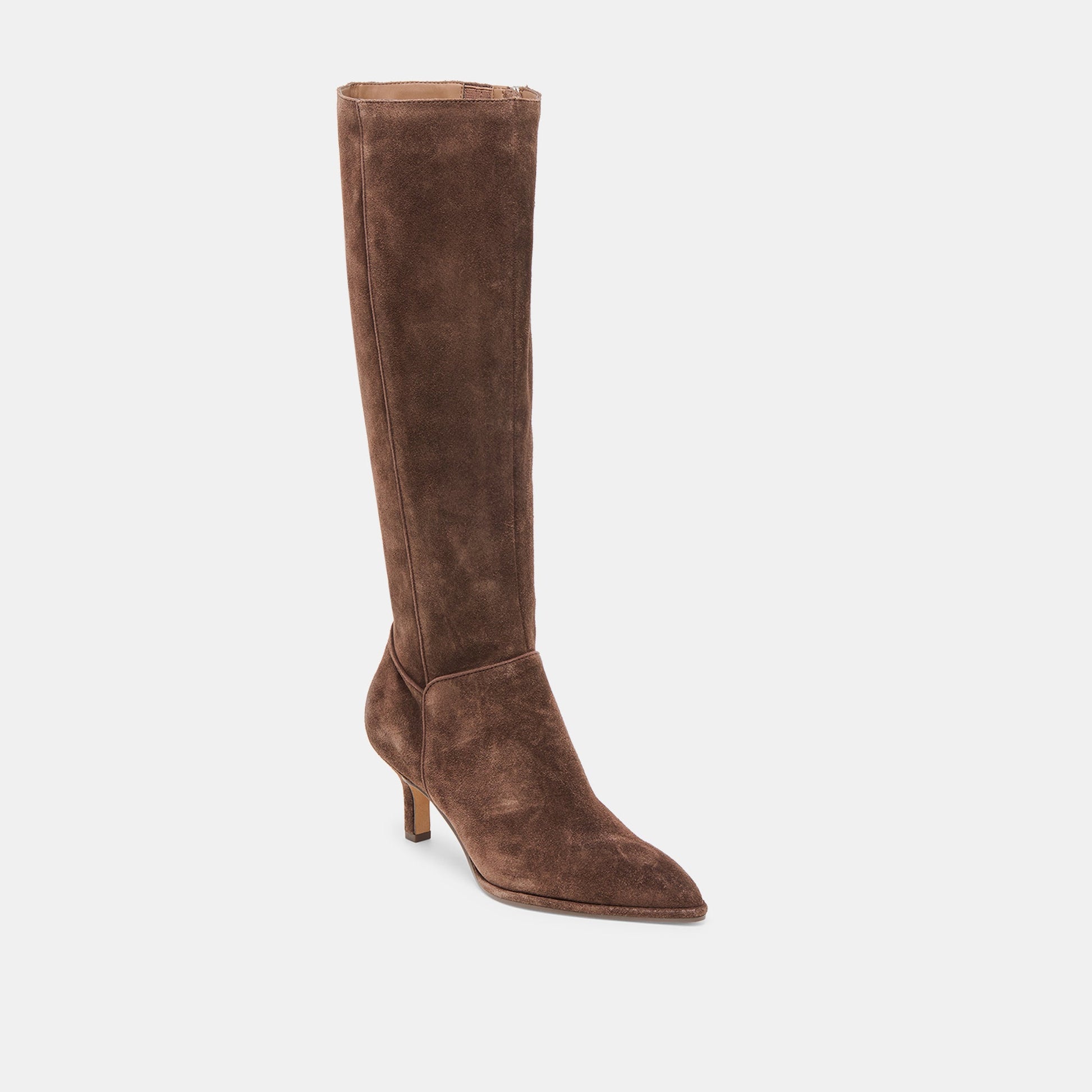Aldy Dk Brown Suede Boots Dolce Vita