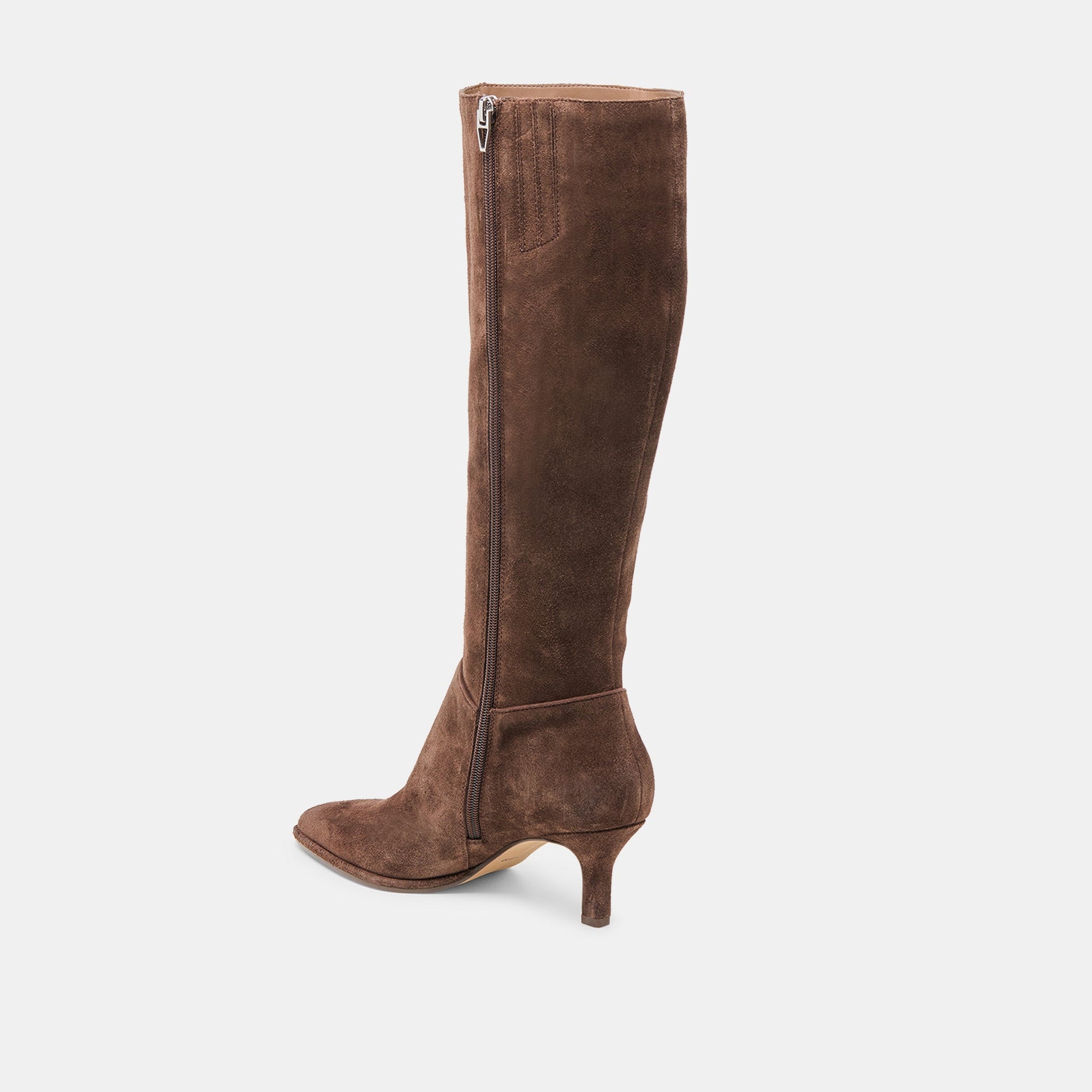 Aldy Dk Brown Suede Boots Dolce Vita