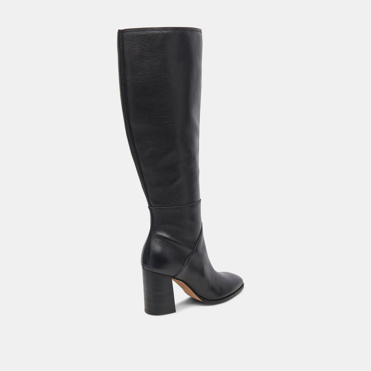 FYNN Wide Calf Boots Onyx Leather Dolce Vita