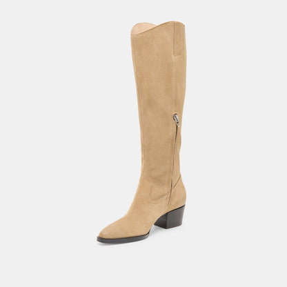 Virona H2O Waterproof Dk Taupe Suede Boots Dolce Vita