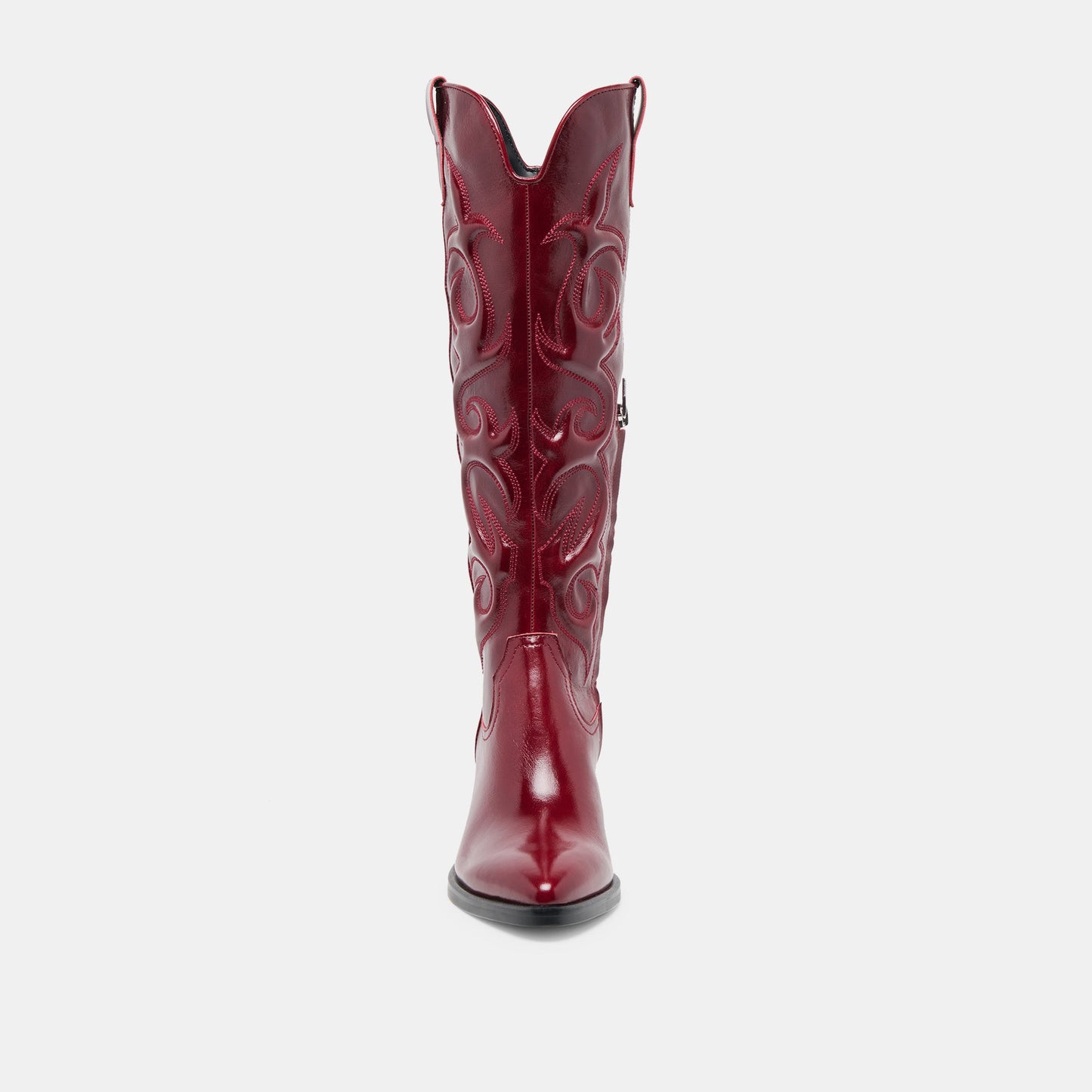 Mirla Oxblood Leather Boots Dolce Vita