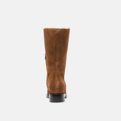 Kedra H2O Chestnut Suede Boots Dolce Vita