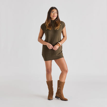 Kedra H2O Chestnut Suede Boots Dolce Vita