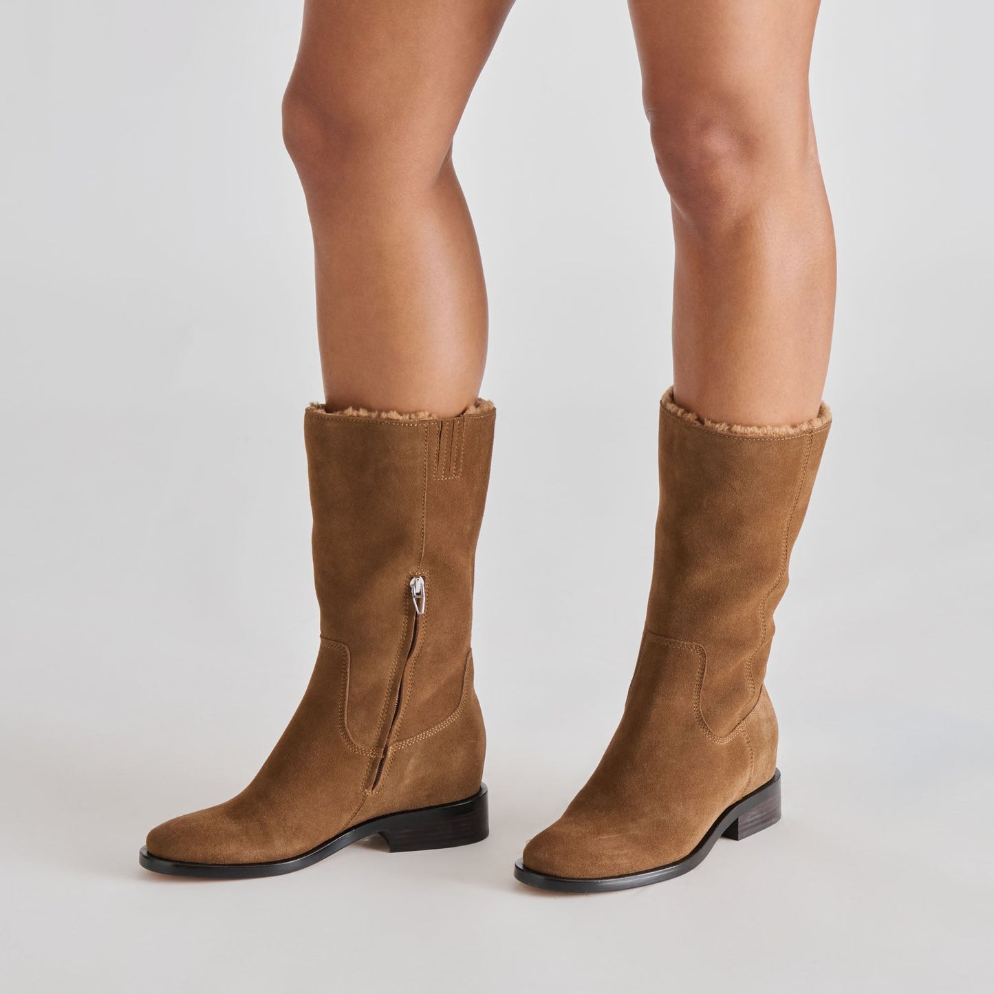 Kedra H2O Chestnut Suede Boots Dolce Vita