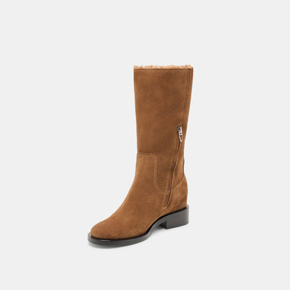 Kedra H2O Chestnut Suede Boots Dolce Vita