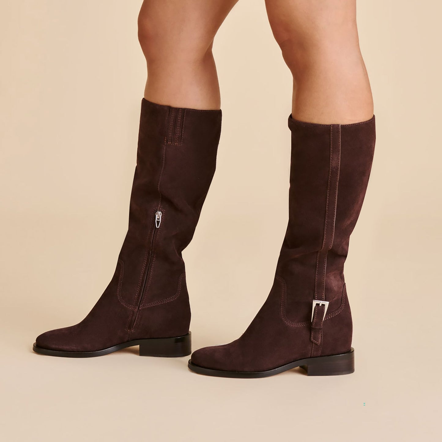 Kilian H2O Waterproof Mahogany Suede Boots Dolce Vita