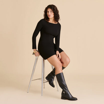 Kilian H2O Waterproof Black Leather Boots Dolce Vita
