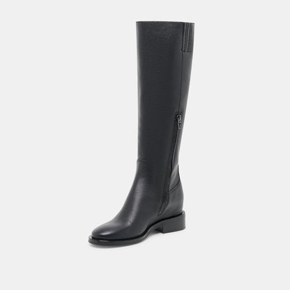 Kilian H2O Waterproof Black Leather Boots Dolce Vita